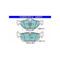 KLOCKI HAM. BMW T. 1/3/X1 2,0-3,0 04-15 CERAMIC