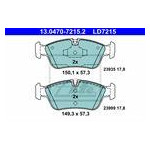 KLOCKI HAM. BMW P. 1/3 1,6-2,0 03-11 CERAMIC