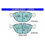KLOCKI HAM. BMW P. 5/6 3,0D 04-10 CERAMIC
