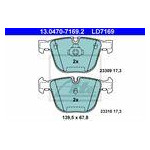 KLOCKI HAM. BMW T. 1/3/5/6/7/X5/X6 2,5-5,0 02- CERAMIC