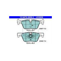 KLOCKI HAM. BMW T. 1/2/3/4 10- CERAMIC