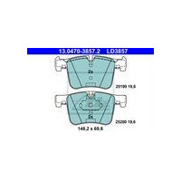 KLOCKI HAM. BMW P. 1/2/3/4/X3/X4 11- CERAMIC