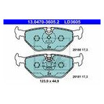 KLOCKI HAM. BMW T. 3/Z3/Z4 90-09 CERAMIC