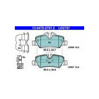 KLOCKI HAM. MINI T. COOPER/ONE 1,2-2,0 13- CERAMIC
