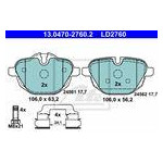 KLOCKI HAM. BMW T. 5/X3/X4/Z4/I8 1,5-3,0 10- CERAMIC