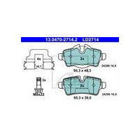 KLOCKI HAM. MINI T. ONE/COOPER 1,4-2,0 06-15 CERAMIC