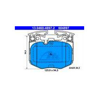 KLOCKI HAM. BMW P. 3/5/6/7/8/X3/X4/X5/X6/X7/Z4 2,0-3,0 15-