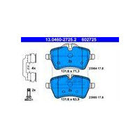 KLOCKI HAM. MINI P. COOPER/ONE 1,6-2,0 03-16