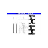 Zestaw akcesoriów, klocki hamulcowe
