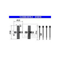 ZESTAW INST. KLOCKÓW HAM. BMW 02 (E10) 68-75