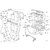 Czujnik impulsów wału korbowego BMW E36 316i 318i M43 prod po 09/95r - 12141739886