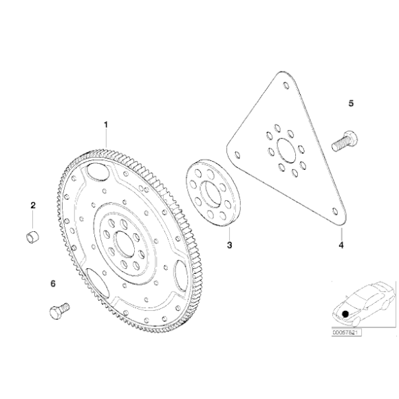 Tarcza sprzęgła - 24401216837