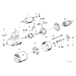 Tuleja łożyskowa rozrusznika BMW E30 E36 E28 316 318 320 325 518 525e - 12411273241