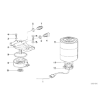 Filtr paliwa BMW E30 E34 E28 524td 324td   - 13322241303
