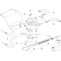 Regulator ciśnienia BMW E32 E34 E46 E39 E38 E36 323 328 520 523 528 540 728 730 740 - 13531729319