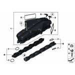 11617545279 Nakrętka kołnierzowa BMW E34 E38 E39 E46 E53 E60 E63 E65 E70 E83 E87 E90 F01 F07 F10 F12 - 11617545279 - Części oryginalne BMW Łódź | Sklep internetowy BMW