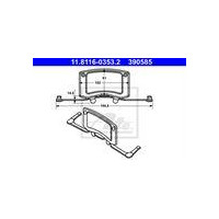ZESTAW INST. KLOCKÓW HAM. BMW P. 5/6/7 04-10