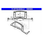 ZESTAW INST. KLOCKÓW HAM. BMW P. 5/6/7 04-10
