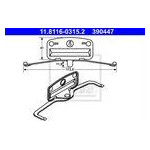 ZESTAW INST. KLOCKÓW HAM. BMW P. 1/3/5/6/7 01-