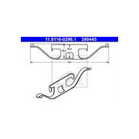 ZESTAW INST. KLOCKÓW HAM. BMW T. 3/5/6/7/8/X3/X5 00-