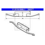 ZESTAW INST. KLOCKÓW HAM. BMW T. 1/3/5/7/X1/Z3/Z4 87-15
