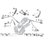 Sonda lambda BMW E60 E61 E63 E64 E65 E70 E81 E84 E83 E87 E90 E91 F10 F11 - 11787558055