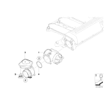 Zawór AGR EGR BMW E60N E61N E63N E70 E90N E83 335d 535d 35dX 635d 3,0sd - 11717804352