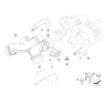 Elektrozawór BMW E90 E87 F10 F01 F07 - 11657601058
