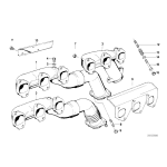 11621723656 Uszczelka kolektora wydechowego BMW E24 E23 E32 E34 - 11621723656 - Części oryginalne BMW Łódź | Sklep internetowy BMW