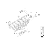 Uszczelki kol. ssącego BMW E60 E63 E65 E70 E81 E84 E90 E91 F01 F10 F12 F13 F15 F20 F21 F30 F31 - 11617547242