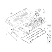 11127544368 Uszczelka pokrywy BMW E60N E61N E63N E90 E91 F10 E93 523i 528i 530i 325i 330i 630i N53 - 11127544368 - Części oryginalne BMW Łódź | Sklep internetowy BMW