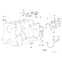 11111734268 Kpl uszczelek bloku silnika BMW E36 316i 318i M40 - 11111734268 - Części oryginalne BMW Łódź | Sklep internetowy BMW