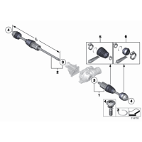 31607549468 Osłona przegubu przód BMW E60 E61 E84 E90 E91 E92 F20 F21 F25 F30 F31 F32 F34 F36 - 31607549468 - Części oryginalne BMW Łódź | Sklep internetowy BMW