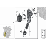 Filtr oleju BMW F45 F46 F48 X1 MINI F55 F56 F57 214 216 220 225 Cooper - 11428570590