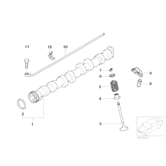 11337512116 Popychacz hydrauliczny BMW E46 E60 E81 E87 E83 E84 E90 E91 320i 318i 116i 118i 120i 316i - 11337512116 - Części oryginalne BMW Łódź | Sklep internetowy BMW