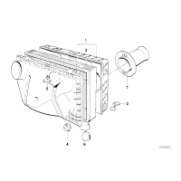 Wkład filtra powietrza BMW E28 E30 324d 324td - 13721287480
