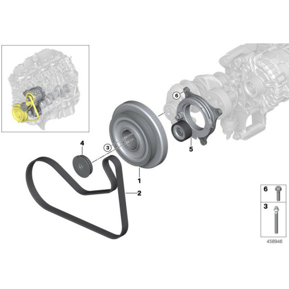 11288613707 Oryginał BMW - 11288613707 - Części oryginalne BMW Łódź | Sklep internetowy BMW