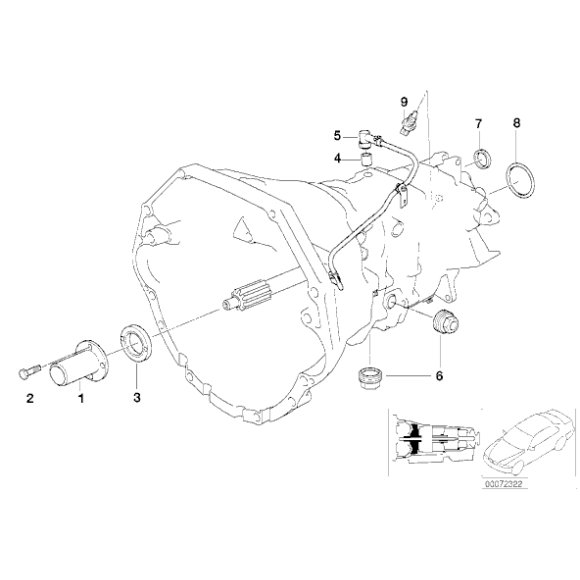 23111222722 Oryginał BMW - 23111222722 - Części oryginalne BMW Łódź | Sklep internetowy BMW