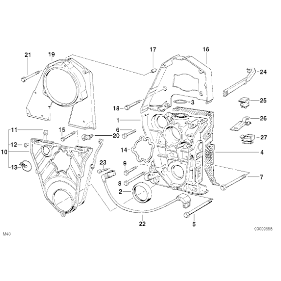 11141714617 Pierścień uszczelniający zimering BMW E30 E34 E36 316i 318i 518i M40 - 11141714617 - Części oryginalne BMW Łódź | Sklep internetowy BMW