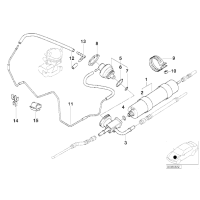 Filtr paliwa BMW E39 M5 Z8 - 13321407299