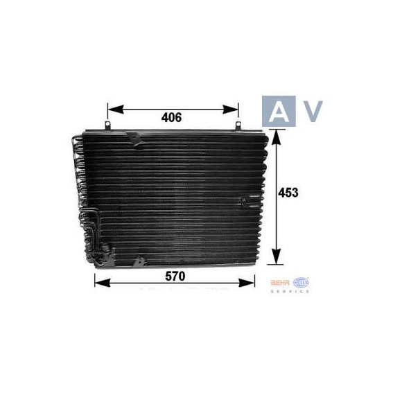 Skraplacz klimatyzacji BMW E32 E34 518 520 525 530 535 540 730 735 740 750 - 64536965952
