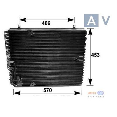 Skraplacz klimatyzacji BMW E32 E34 518 520 525 530 535 540 730 735 740 750 - 64536965952