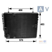 Skraplacz klimatyzacji BMW E32 E34 518 520 525 530 535 540 730 735 740 750 - 64536965952