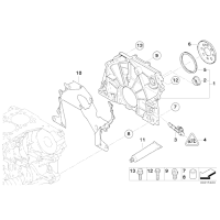 Czujnik wału korbowego BMW E60N E81 E83 E84 E90 E91 F10 F11F15 F20 F25 F30 MINI 116 118 120 123 316 318 320 520 525 125 420 425 