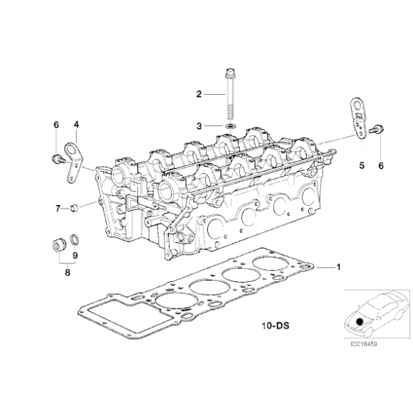 11121741468 Uszczelka głowicy BMW E39 E31 E38 540i 740i 840i M62 - 11121741468 - Części oryginalne BMW Łódź | Sklep internetowy BMW