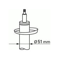 AMORTYZATOR BMW P. 323/325 (E30) 82-90