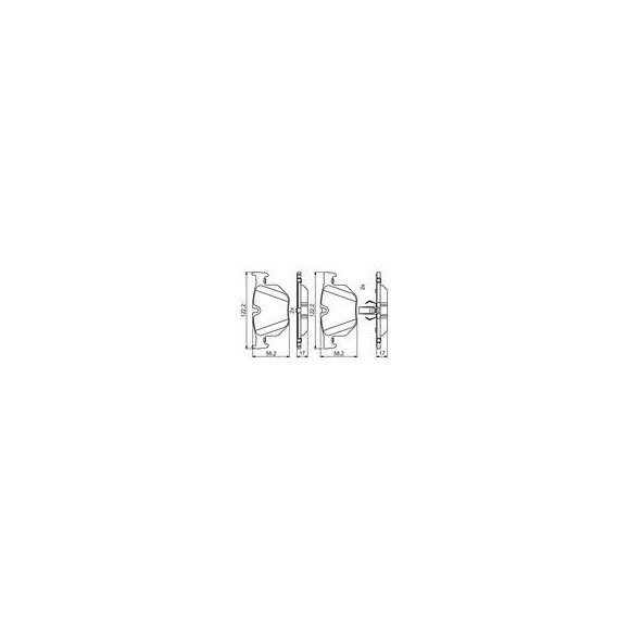 KLOCKI HAM. BMW T. X5/X6 2,0-3,0 07-18