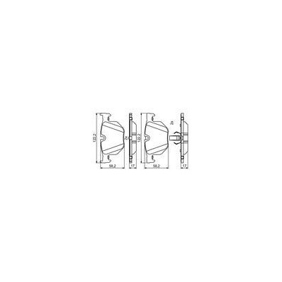 KLOCKI HAM. BMW T. X5/X6 2,0-3,0 07-18