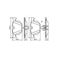 KLOCKI HAM. BMW T. X5/X6 2,0-3,0 07-18