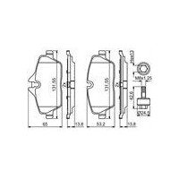 KLOCKI HAM. BMW P. I3 ELECTRIC 13-